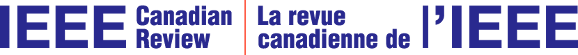 IEEE Canadian Review Logo